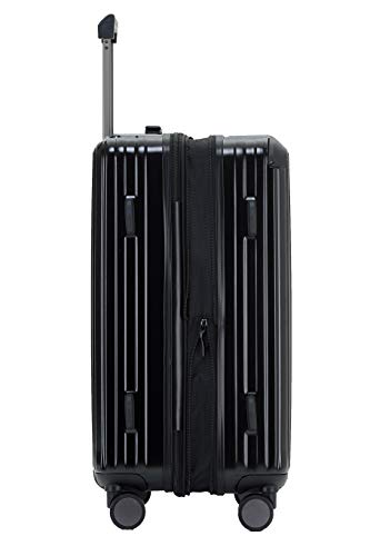 319elzuwa5l.jpg Münicase M816 Schwarz Reisekoffer mit TSA-Schloss & Teleskopgriff