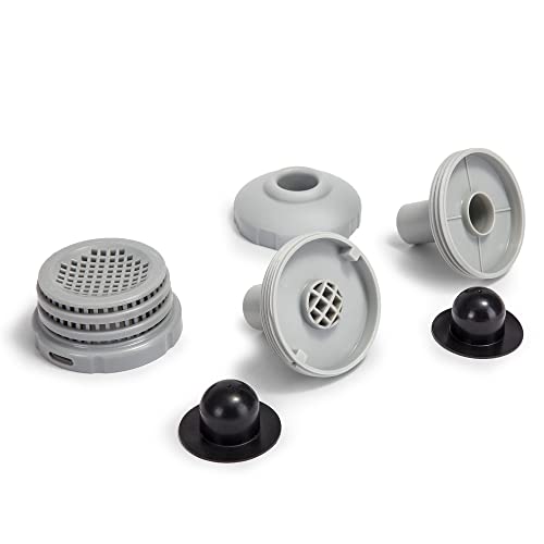 31apxz4srnl.jpg Intex Anschluss-Set Ø 32 mm - kompatibel für Wasserbelebung - Gartenpflanzen perfect ngăn Wasserverlust - 10 x 32 mm Gra