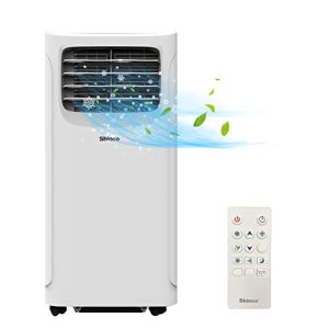 SHINCO Mobile Klimaanlage 9000BTU 2,6 kW Kühlen & Ventilieren & Entfeuchten 22㎡ Raumłócke Timer