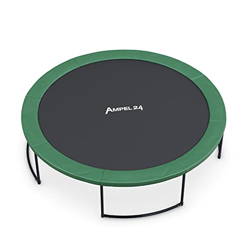 31v6lvg8hzl.jpg Erwachsene Outdoor Trampolin Ampel 24 Deluxe komplett mit Sicherheitsnetz und Außennetz | Familiengeselliges Outdoor Tr