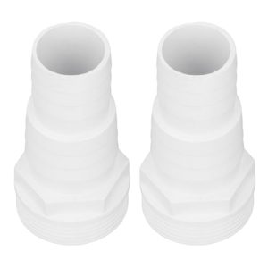 Nimomo 2 Stück Poolfilterpumpen-Schlauchadapter für Poolschlauch 1-1/2 Zoll zum Austausch - Poolpumpenschlauchadapter a