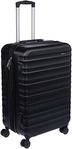 31fpzlajevl.jpg Amazon Basics Hartschalen Koffer für Business-Reisen - 68 cm, Schwartz - Robust und perfekt für lange Flüge