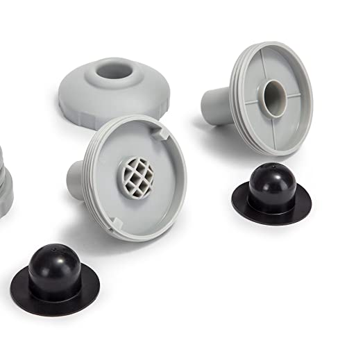 31h5qdkjo7l.jpg Intex Anschluss-Set Ø 32 mm - kompatibel für Wasserbelebung - Gartenpflanzen perfect ngăn Wasserverlust - 10 x 32 mm Gra