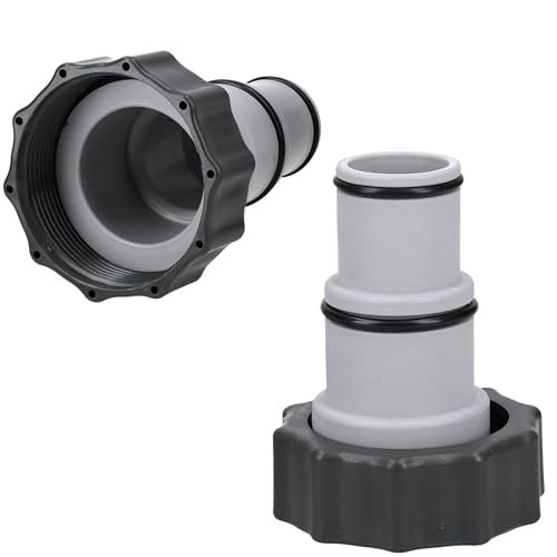 31k3qvyr7l.jpg Kalitec Pool Adapter A - Schlauchadapter für Pool 38mm und 32mm - Ideal für Schwimmbadpflegearbeit - Hohe Festigkeit und