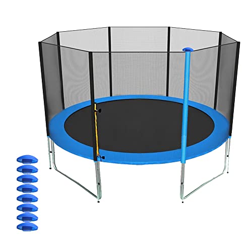 415jflwsnel.jpg 16x Wetterfestes Schaumstoff Polster für 92cm Trampolin - Sicherheitsstangenschutz inkl. Kappen – Stoßdämpfend & EU-Manu