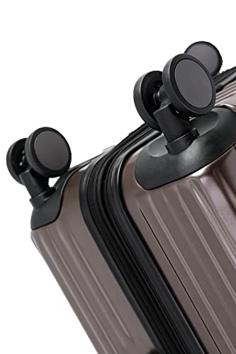 415pu22yqml.jpg Reisekoffer Münicase M816 Coffee - Hartschale, 4 Rollen, TSA-Schloss, Dehnungsfuge, Teleskopgriff, Kabinentrolley 55cm