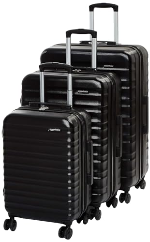416wb8bpujl.jpg Amazon Basics Hartschalen - Kofferset - für Familien - Outdoor-Bedarf - 3-Großenstufen-Set (55, 68, 78 cm) - Leicht tran