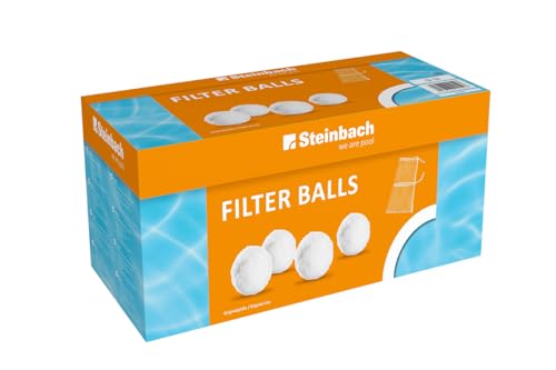 419fqzfr3l.jpg STEINBACH Reinigende Filterbälle für Pools – Kompatibel mitAllen Sandfilteranlagen – 700 g Verpackung STEINBACH 040050