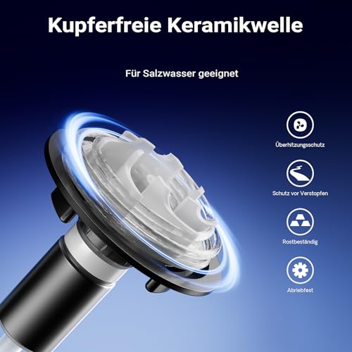 41bjjcgjszl.jpg SunSun CPP-6000 Schwimmbadpumpe: 6000l/h Leistung, 40W Energieeffizienz, Ideal für Familien,Outdoor-Bereinigung