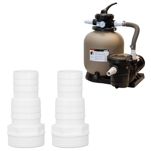 41cvgpgd3fl.jpg Nimomo 2 Stück Poolfilterpumpen-Schlauchadapter für Poolschlauch 1-1/2 Zoll zum Austausch - Poolpumpenschlauchadapter a