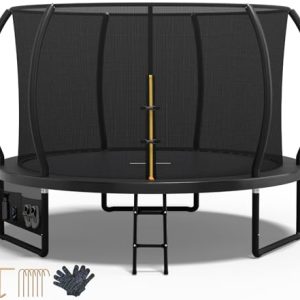 Devoko Outdoor Trampolin für Kinder mit Sicherheitsnetz und GS-Zertifikat