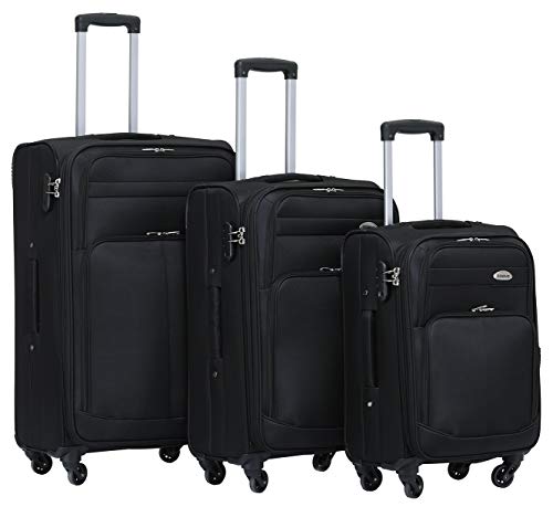 41genx9bubl.jpg BEIBYE Lightweight Stoffkoffer für Männer & Frauen für Urlaubsreise und Business mit Mehrraumfunktion und Sicherheitssch