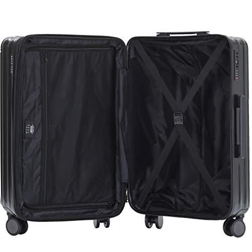 41jxkym9eql.jpg Münicase M816 Schwarz Reisekoffer mit TSA-Schloss & Teleskopgriff