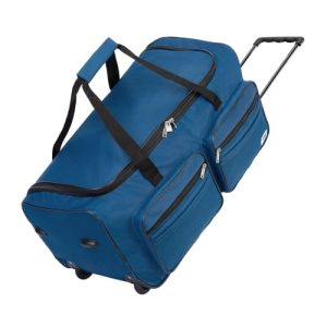 Monzana Reisetasche mit Rollen | Gepäcktasche für große Reisen | Praktischer Gepäcktrolley mit Standfüßen XL