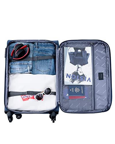41onqabrxfl.jpg BEIBYE Lightweight Stoffkoffer für Männer & Frauen für Urlaubsreise und Business mit Mehrraumfunktion und Sicherheitssch
