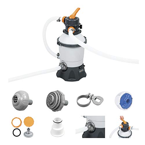 41rj7wngl1l.jpg Bestway Flowclear™ Sandfilteranlage |028 l/h für Aquarien im Zuhause