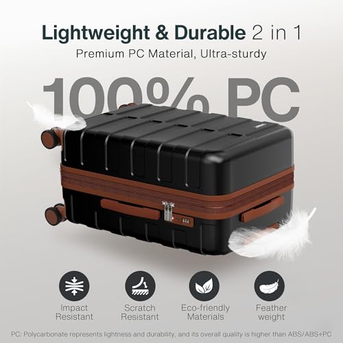 41t3pufap7l.jpg Vipbox Premium Schwarz 100% Polycarbonat Reisekoffer 3 Teilig Hartschale 3 Jahre VIP-Service