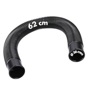 Kalitec Druckschlauch 38mm schwarz 62cm lang I Saug-Druckschlauch I Pool Pumpenschlauch I flexibel I Pool Reinigung