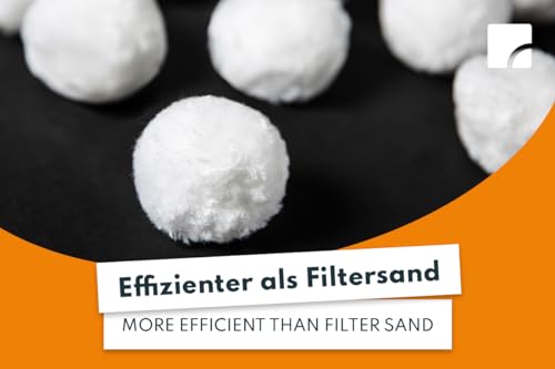 41cn2rcab8l.jpg STEINBACH Reinigende Filterbälle für Pools – Kompatibel mitAllen Sandfilteranlagen – 700 g Verpackung STEINBACH 040050