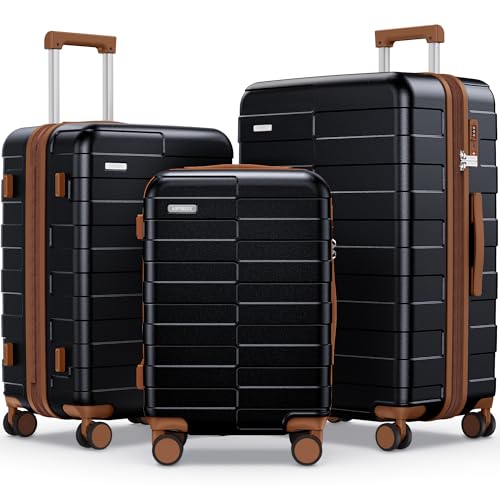 41d8au86xel.jpg Vipbox Premium Schwarz 100% Polycarbonat Reisekoffer 3 Teilig Hartschale 3 Jahre VIP-Service