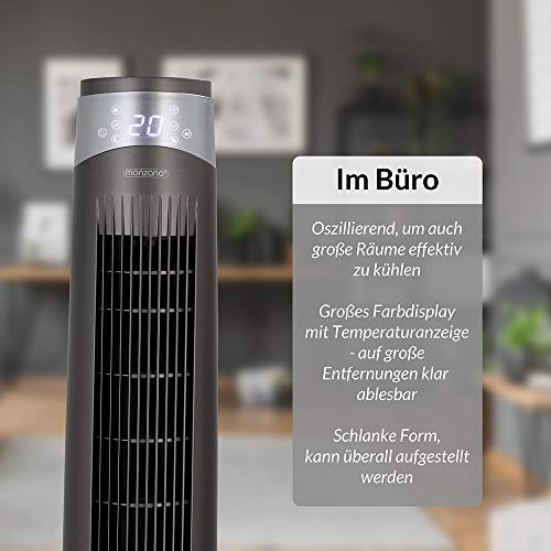41jl3njsetl.jpg Monzana® Luftkühler Fernbedienung 90° Oszillation