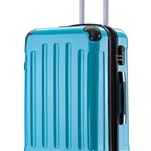 BEIBYE Zwillingsrollen Reisekoffer in M-L-XL-Set (Türkis, M)