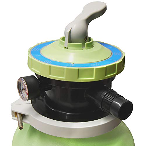 41khkqpgwml.jpg Miganeo Speed Clean Dynamic 6500 Sandfilteranlage - Grün | Pumpenleistung |500 l/h | Filterleistung |900 l/h | Stromspar