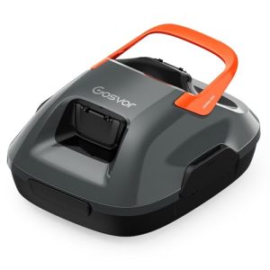 Gosvor Akku Poolsauger 90 Min Reinigungszeit, Einfach Bedienen, Selbstparkfunktion, Ideal für 80 ㎡ Oberirdische Pools |