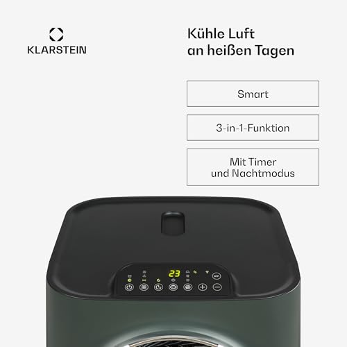 41w02rsddhl.jpg Klarstein Mobile Klimaanlage 10000 BTU für Wohnung & Büro mit Abluftschlauch & App-Steuerung