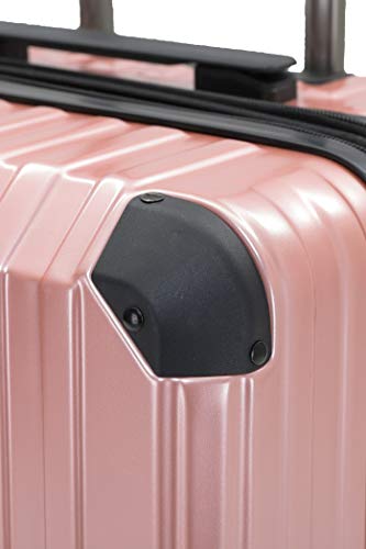 41whluooyul.jpg Münicase M816 TSA-Schloß Rosagold Kleiner Koffer Boardcase Handgepäck Hardschale Reisekoffer