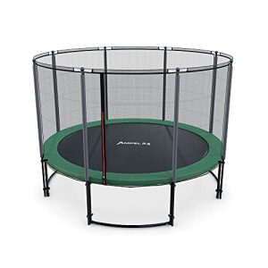 Heim Erwachsene Outdoor Trampolin Ampel 24 Deluxe komplett mit Sicherheitsnetz und Außennetz | Familiengeselliges Outdoor Tr