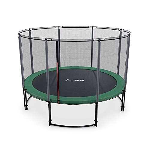 41yar3mjcvl.jpg Erwachsene Outdoor Trampolin Ampel 24 Deluxe komplett mit Sicherheitsnetz und Außennetz | Familiengeselliges Outdoor Tr