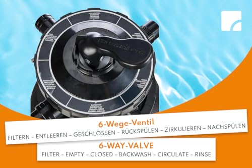 41zwg7uxrhl.jpg Steinbach Filteranlage Classic 250N, 3,8 m³/h Umwälzleistung, für-invalides-Unterwasserfilter, ideal für Privathaushalte