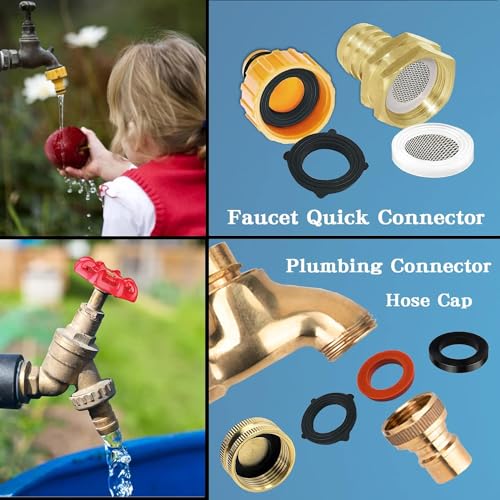 510wnkqpjl.jpg ZDBB 1000 Pcs 18 Größe O Ring und Gummi Unterlegscheiben Kit für Sanitär, Wasserhahn und Duschköpfe - Reparatur Dichtung