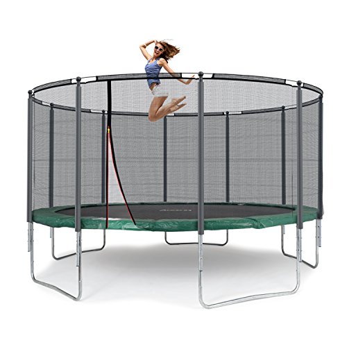 512f9c7sa0l.jpg Outdoor Trampolin 430 cm komplett mit außenliegendem Netz für Families im Garten | Stabile Ampel 24 Outdoor Trampolin 4