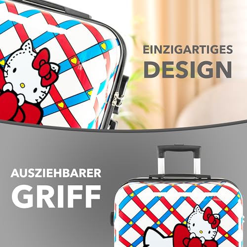 5142bnhy0xl.jpg Xonic Design Hartschalen-Koffer - Reisekoffer mit 360° Leichtlauf-Rollen - Hochwertiger Trolley für Business- und Privat