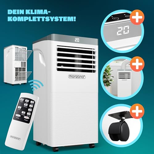 514mpj8zqsl.jpg Monzana® Klimaanlage Fernbedienung Schlafmodus 7000 BTU