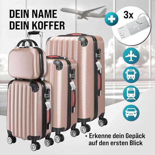 515jr1v ajl.jpg Monzana Reisekoffer Set - M-L-XL - Hartschalenkoffer mit Schloss & Organizer