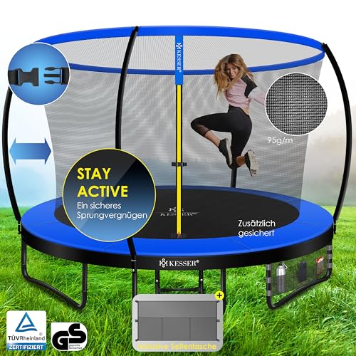 515zocw3l.jpg Kesser® Trampolin | TÜV Rheinland GS Zertifiziert | Kindertrampolin 366 cm | inkl. Sicherheitsnetz Kesser® Trampolin |