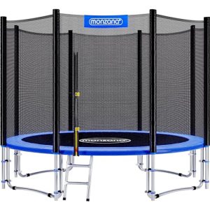 Heim Monzana® Trampolin Ø 305 cm TÜV SÜD GS Zertifiziert inkl. Sicherheitsnetz Kindertrampolin Gartentrampolin Monzana® Tramp