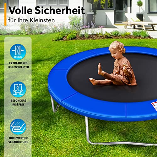 51ilgak2d l.jpg KIDUKU Trampolin Randabdeckung | reißfest | perfekt für Familien in der Garten | maximale Federschutz und UV-Beständigke