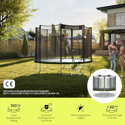 51jghmzcxil.jpg ZIPRO JumpPro Outdoor Trampolin für Kinder mit Außennetz UV-Schutz