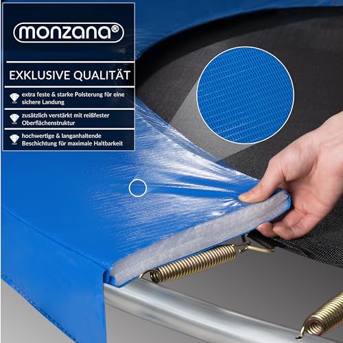 51lwuo1fm8l.jpg Monzana® Trampolin Ø 305 cm TÜV SÜD GS Zertifiziert inkl. Sicherheitsnetz Kindertrampolin Gartentrampolin Monzana® Tramp