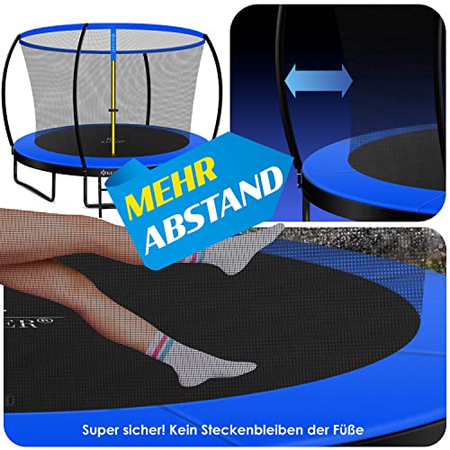 51lgapxnl.jpg Kesser® Trampolin | TÜV Rheinland GS Zertifiziert | Kindertrampolin 366 cm | inkl. Sicherheitsnetz Kesser® Trampolin |