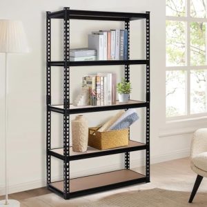 PACHIRA Verstellbares Schwerlastregal, hohe Tragkraft bis 750kg, ideal für Küche und Büro, robustes Garagenregal 183 x 9