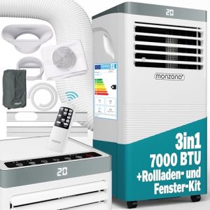Monzana® Klimaanlage Fernbedienung Schlafmodus 7000 BTU
