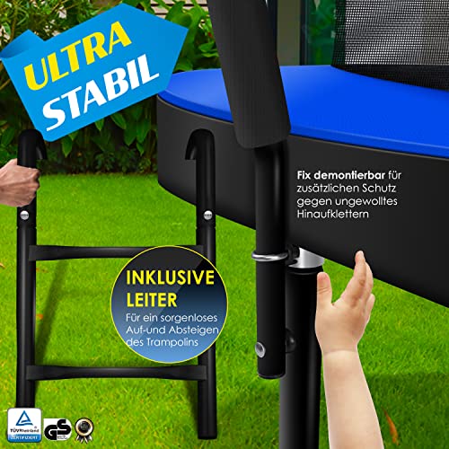 51rxjxfqbbl.jpg Kesser® Trampolin | TÜV Rheinland GS Zertifiziert | Kindertrampolin 366 cm | inkl. Sicherheitsnetz Kesser® Trampolin |