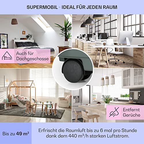 51vugbxpfl.jpg Klarstein Mobile Klimaanlage 10000 BTU für Wohnung & Büro mit Abluftschlauch & App-Steuerung