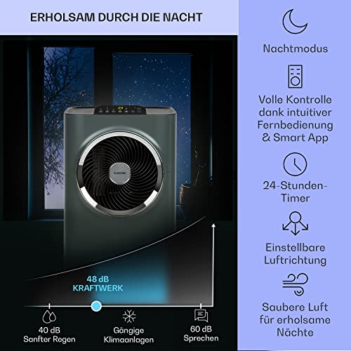51aigaktql.jpg Klarstein Mobile Klimaanlage 10000 BTU für Wohnung & Büro mit Abluftschlauch & App-Steuerung