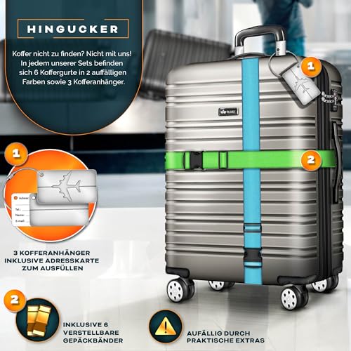 51biqz0jxnl.jpg Tillvex Reisekoffer Set 4 Rollen Hartschale XL | TSA Schloss Gepäckwaage | perfekt für Familien | ideal für Reisen | 6 R